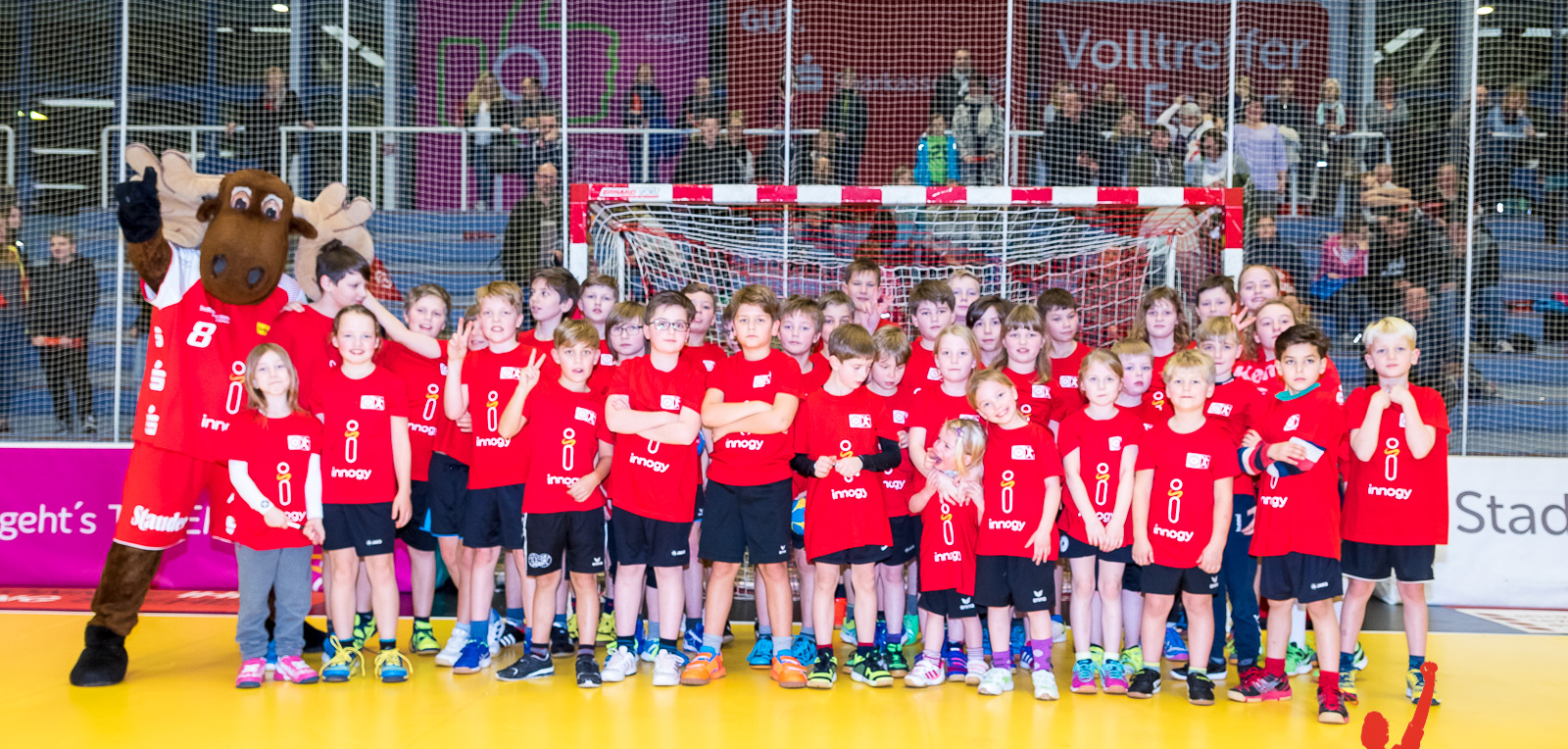 HSG Wesel E-Jugend / Einlaufkids TUSEM Essen 2017